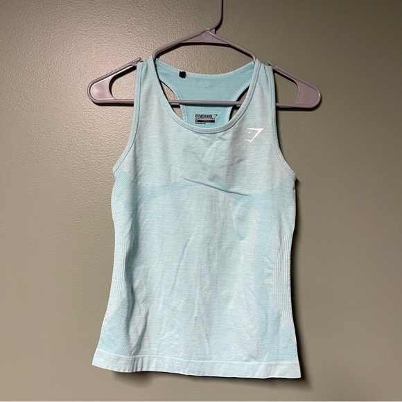 Gymshark Tops - Gymshark Light Blue Workout Top